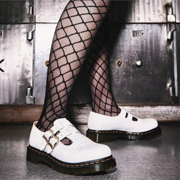 Dr. Martens 8065 Smooth Leather Mary Jane Shoes US8 - Picture 1 of 8